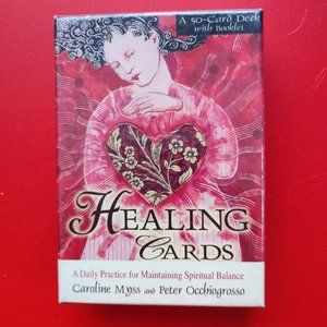 Healing Cards by Peter Occhiogrosso & Caroline Myss sealed NWOT